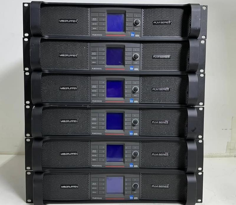 Lab Gruppen PLM 20000Q Power Amplifier – Includes Cables & Accessories