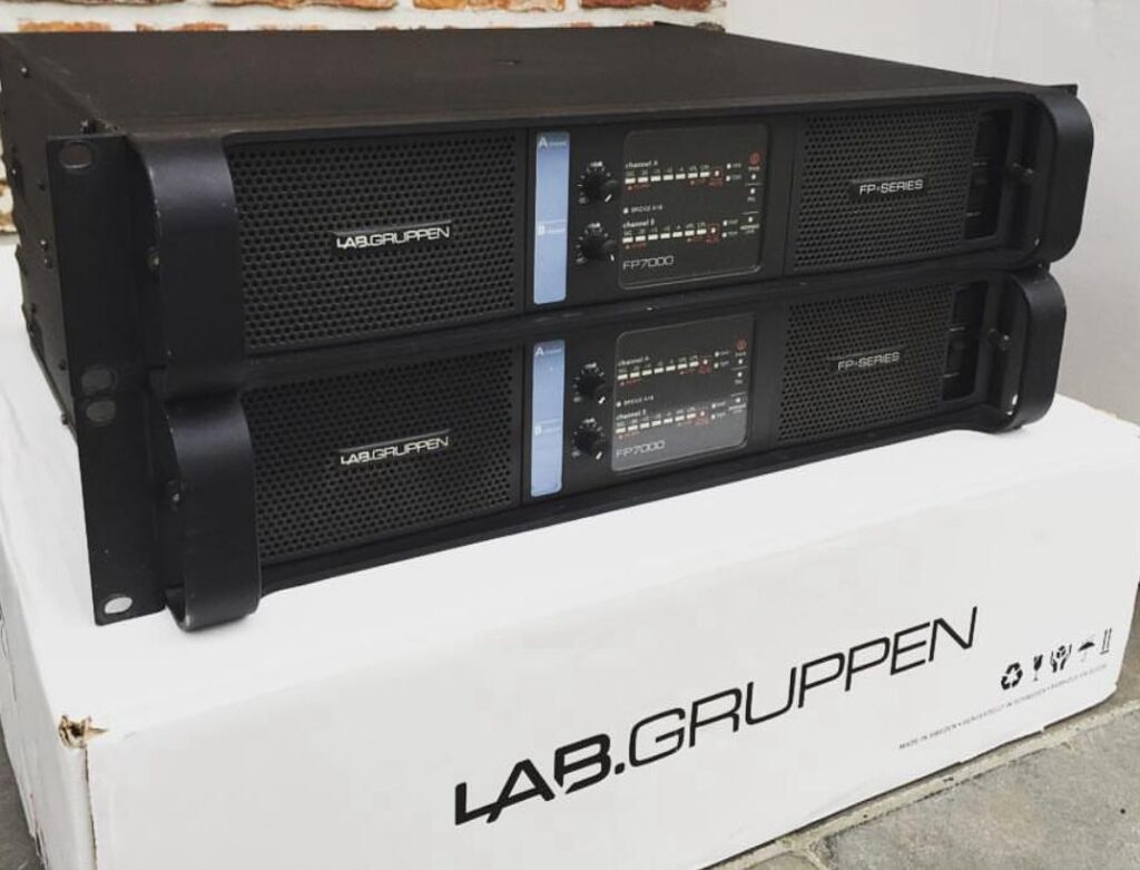 Lab Gruppen FP 7000 Power Amplifier – Includes Cables & Accessories