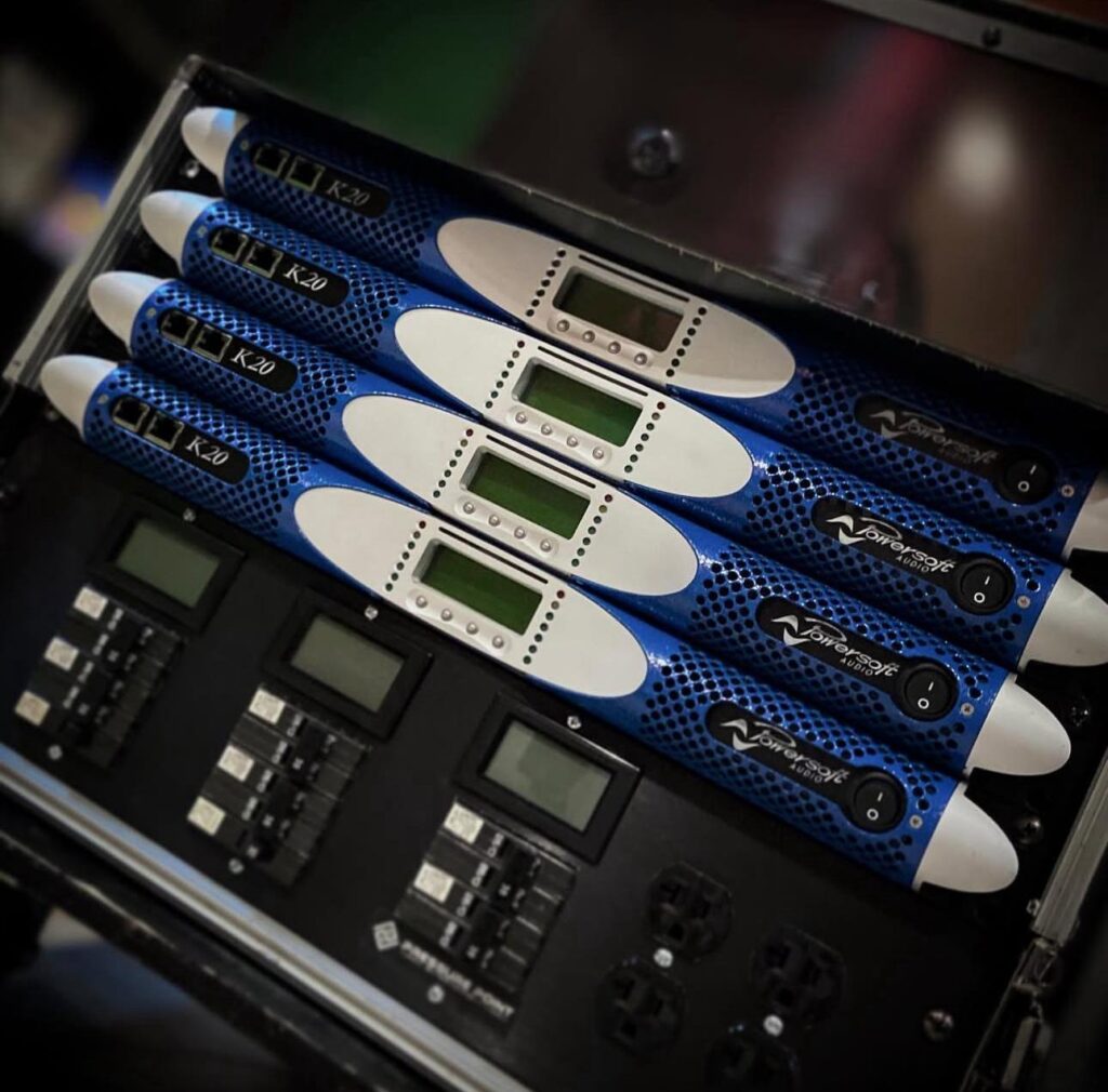 Powersoft K20 DSP+AESOP 2-Channel Amplifier – LOT OF 6