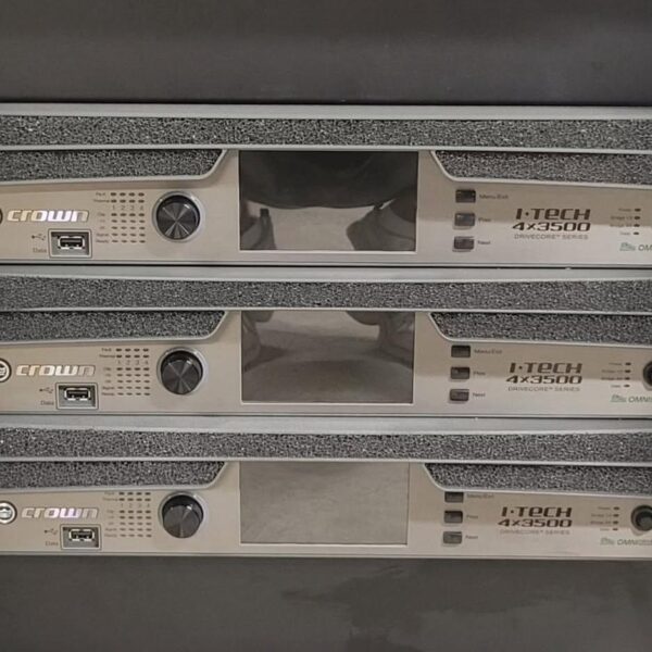 Crown I-Tech 4x3500HD 4-Channel Power Amplifier – Used