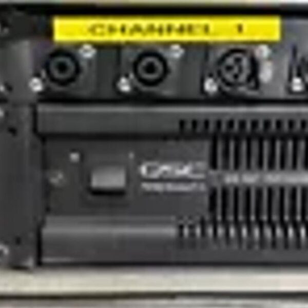 QSC PowerLight 2 PL236 3600W Power Amplifier w/ Case & Speaker Panel – Used