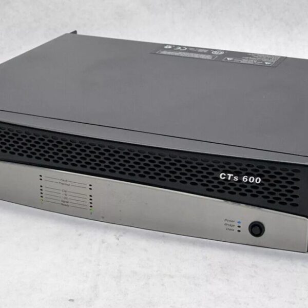 Crown CTS 600 2-Channel Power Amplifier w/ IQ-PIP-LITE Card – Used