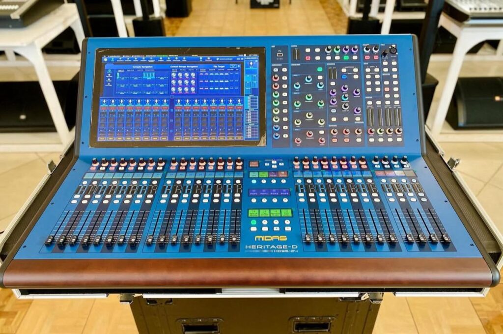 Midas Heritage-D HD96-24 Digital Mixing Console – Used