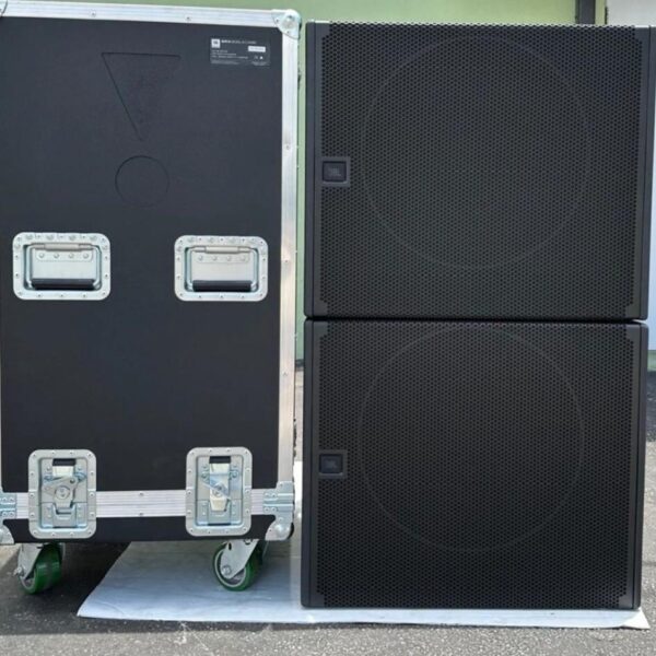 JBL SRX906LA + (2) SRX918S + (1) SRX906LA Case – Powered Loudspeaker System – Used