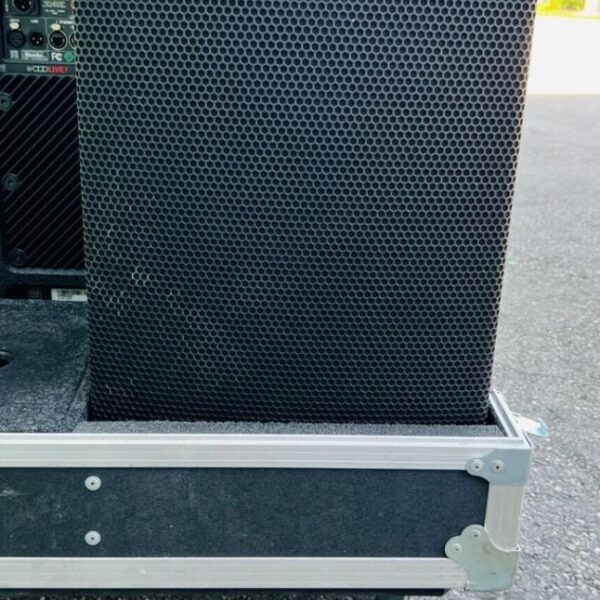 Martin Audio CDD-LIVE 12 Powered Loudspeakers w/ Road Case – Used