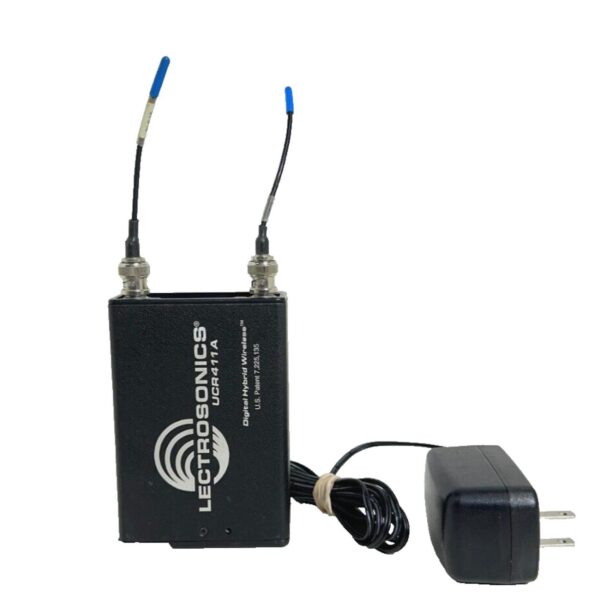 Lectrosonics UCR411A Wireless Receiver – Block 26 (BU665.6 – 691.1 MHz) with Antennas – #THS-LECS (One)