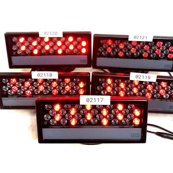 Unbranded 3A-36P-RGB 1P65 RGTB DMX Lighting – #02117 (Lot of 5)