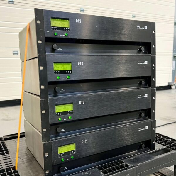 d&b audiotechnik D12 Power Amplifier – Includes Cables & Accessories