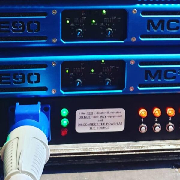 MC² Audio E90 Power Amplifier – Includes Cables & Accessories