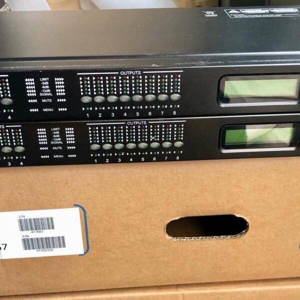 Xilica XP4080 4-In / 8-Out DSP Audio Processor (Lot of 2) – Used