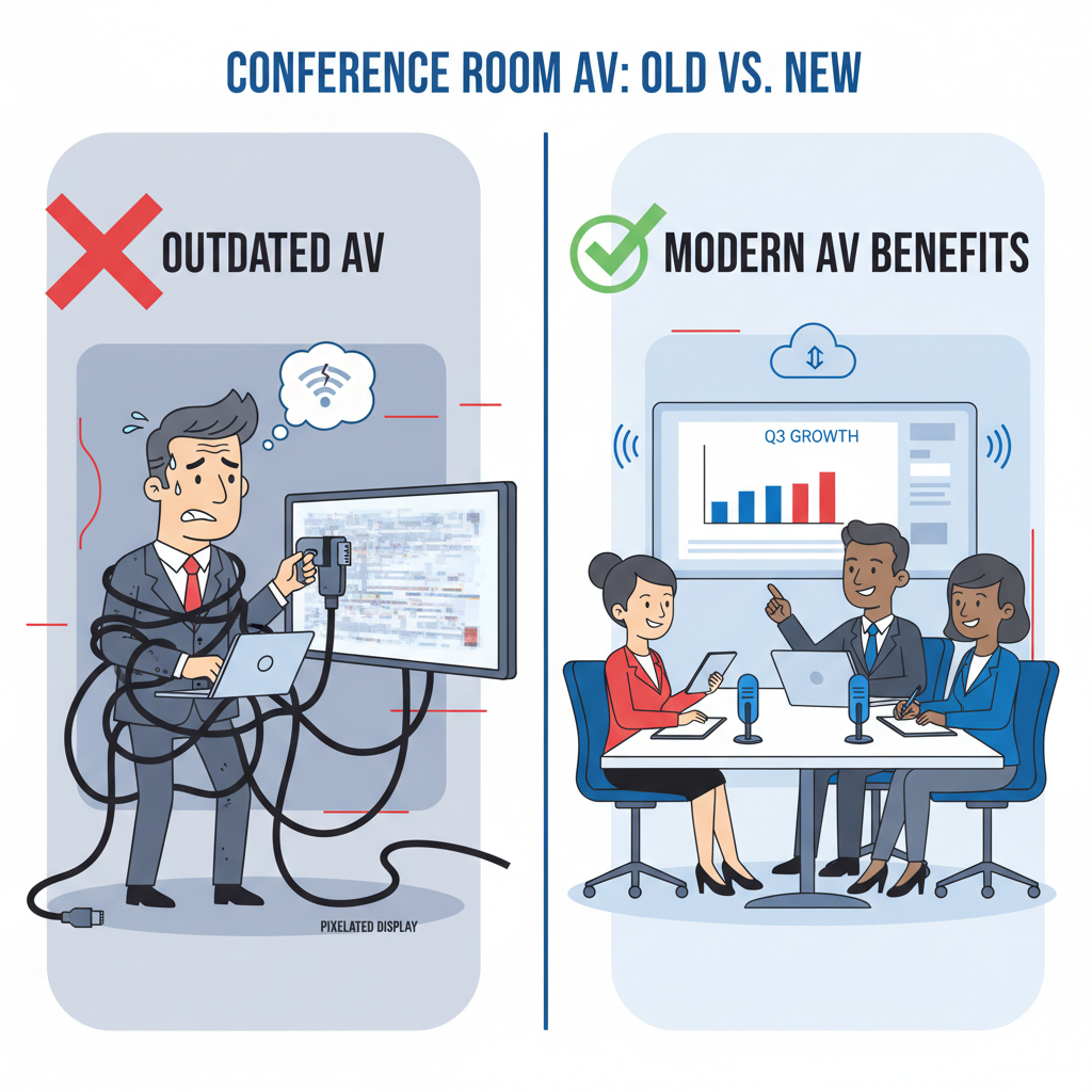 enjoy modern av installation for your events and conference rooms